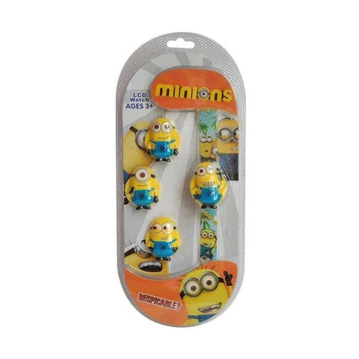 Jam Tangan Jam Tangan Anak Minions / Jam Tangan Kepala Minions / Mickey Mouse