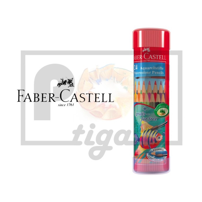 

PENSIL WARNA FABER CASTELL WATERCOLOUR TIN 24