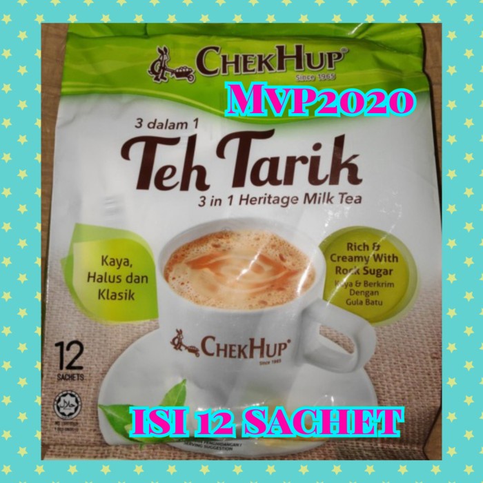 

TEH TARIK 3IN1 CHEKHUP MALAYSIA 12SACHET