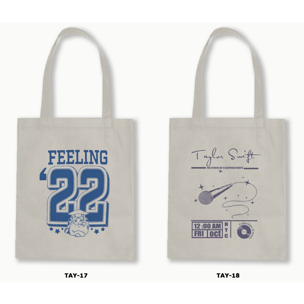 TOTE BAG RESLETING -TAYLOR SWIFT .07