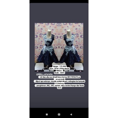 gaun second gaun pl gaun preloved