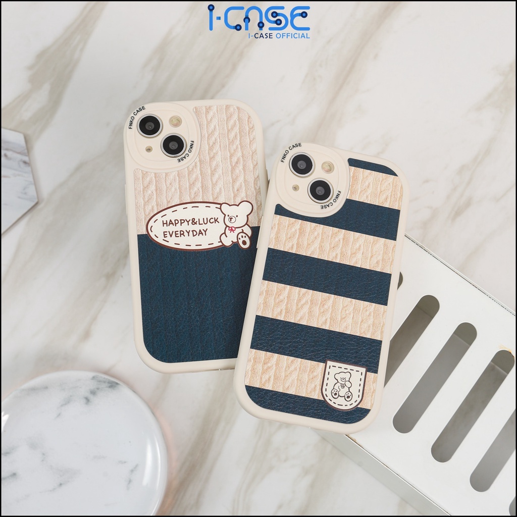 Soft Case Knit Bear For iPhone 7 8 PLUS XR X XS MAX 11 12 13 14 PLUS PRO MAX