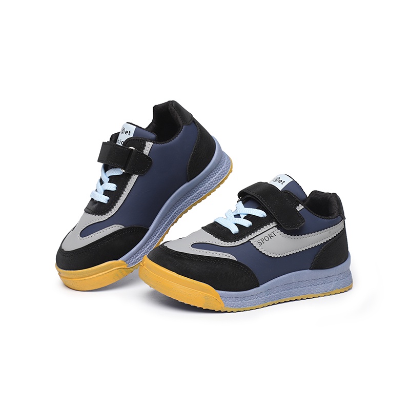 [GROSIR][COD] SEVEN_DAY SEPATU SNEAKERS ANAK-ANAK UNTUK USIA 3-9 TAHUN WM2307 NAVY