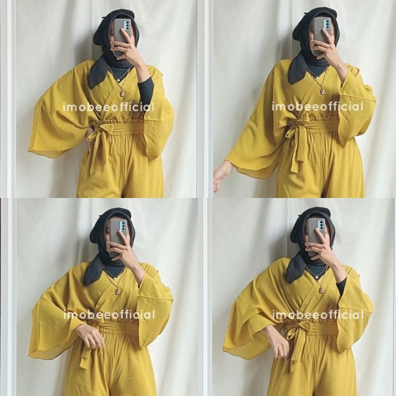 ACHA OUTER CERUTY // OUTER BOW PITA BELAKANG WRAP KIMONO