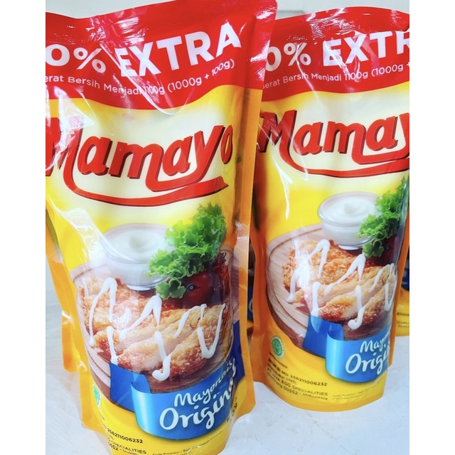 

MAYONAISE MAMAYO ORIGINAL 1kg ~ GALERI PLASTIK FROZEN FOOD