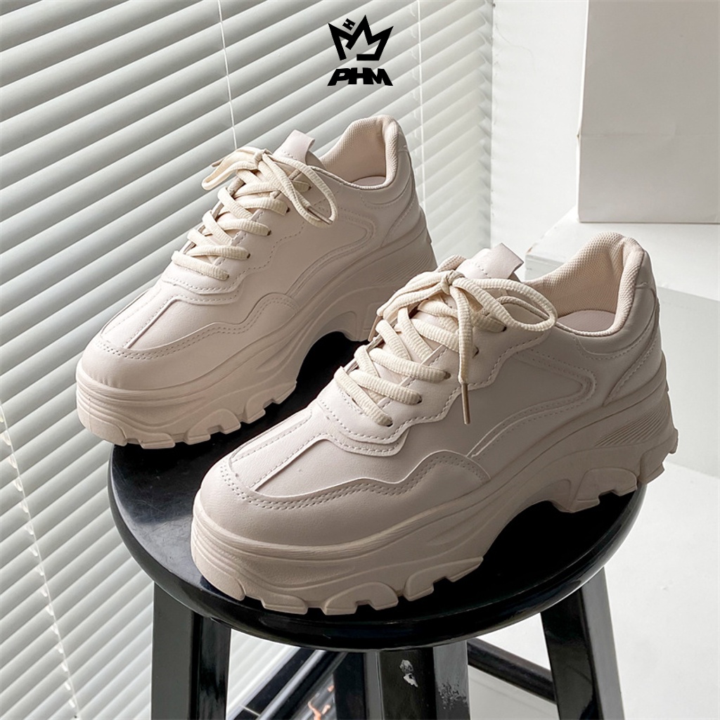 PHM Shoes [COD] Selene Putih Sepatu Sneakers Wanita Casual