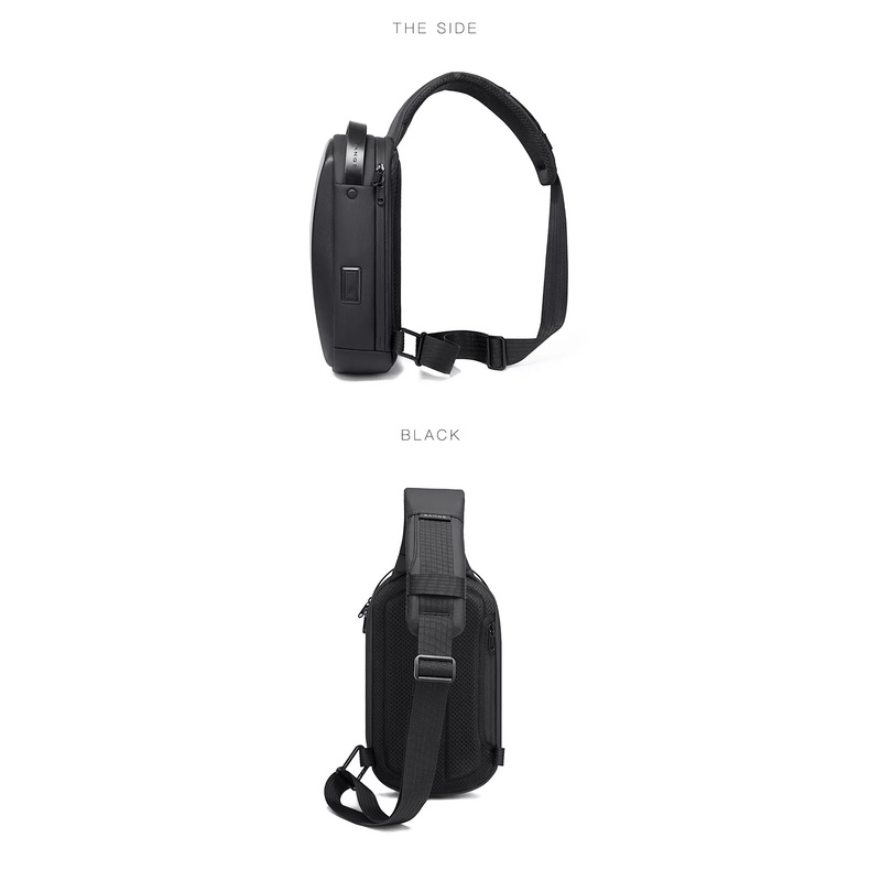 Bange BG7256 Tas Selempang Pria Waist Bag Pria Sling Bag Pria