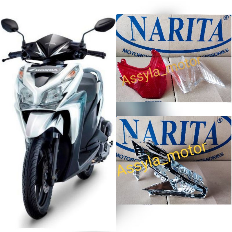 Batok Rumah Dudukan Lampu Stop Lampu Belakang Vario 125 lama Vario techno 125 Old