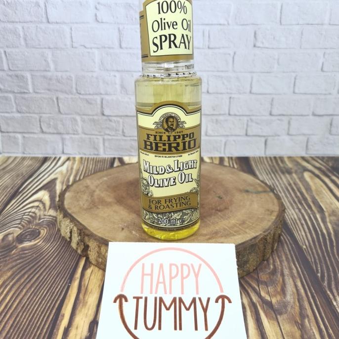 

Filippo berio light olive oil spray 200ml minyak zaitun