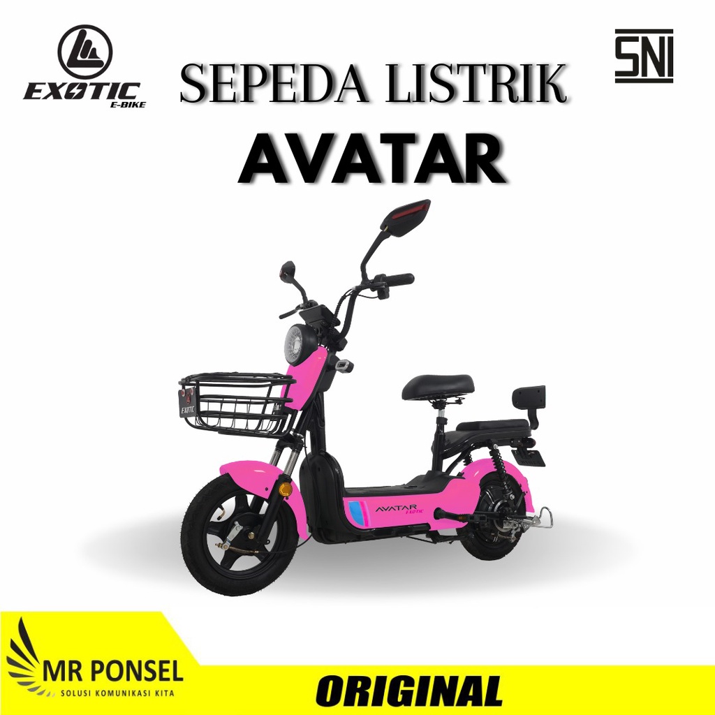 TERBARU Sepeda Listrik Exotic AVATAR by Pacific