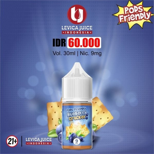 BOTOL MINUM 30ML (BLUEB3RRY CRACK3RS 30ML)