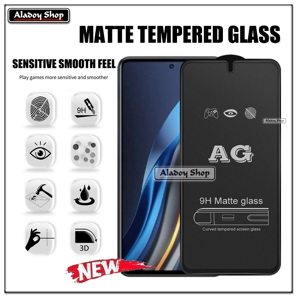 Infinix Note 12 VIP PAKET 2IN1 Tempered Glass Matte Anti Glare Full Layar dan Tempered Glass Kamera