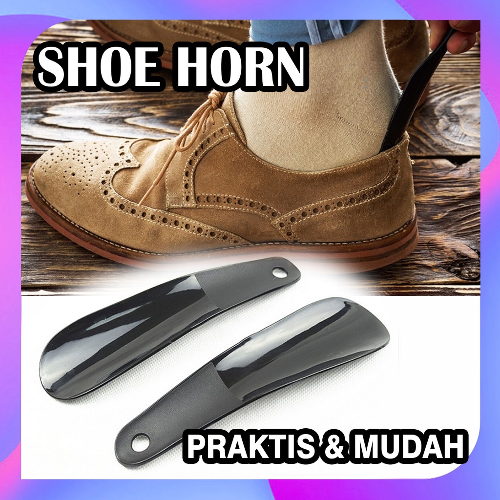 alat mempermudah pasang sepatu SHOE HORN praktis