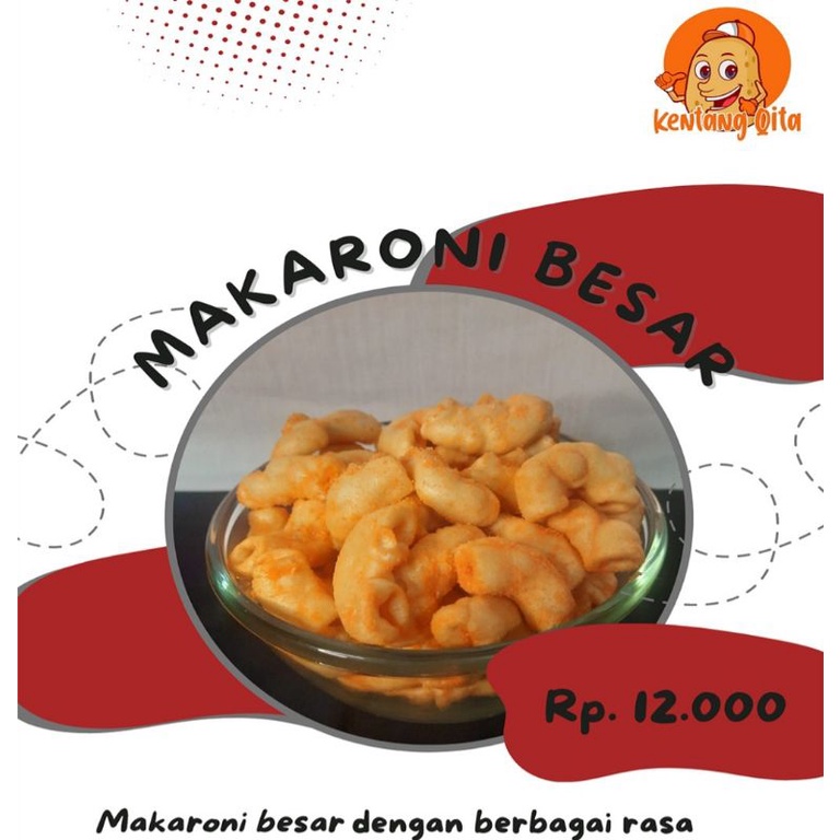 

Kentang Qita - Makaroni Besar