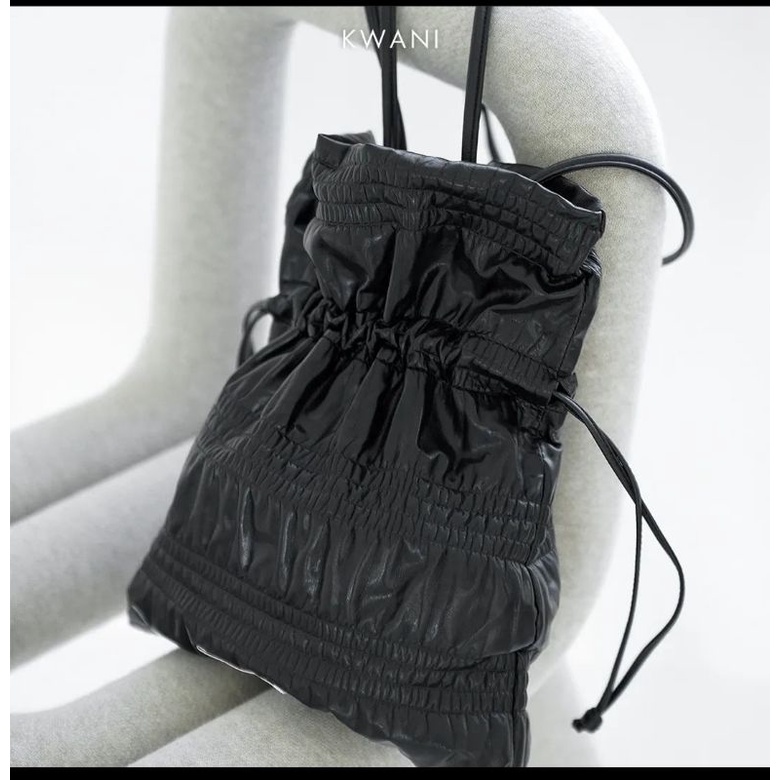 KWANI crinkle shoulder bag
