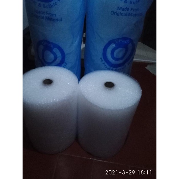 

Bubble Wrap Upack Biru 125cm x 50m