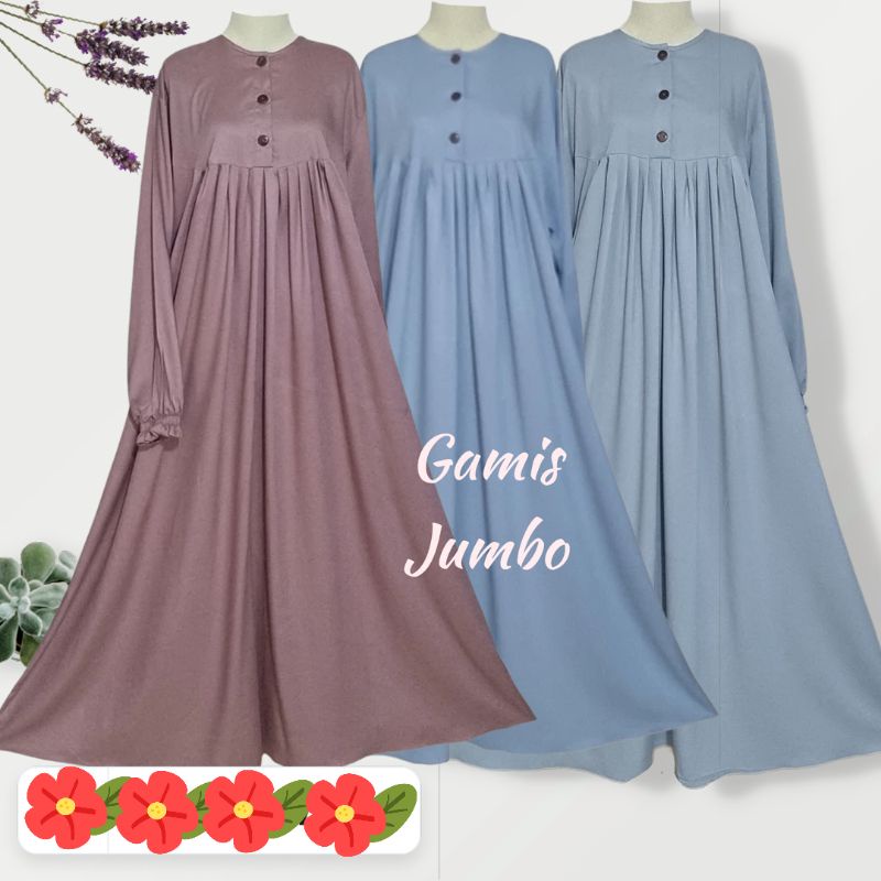 Gamis Super Jumbo Gamis Jumbo Twill Premium Busui Friendly Gamis Busui Jumbo Ld 140