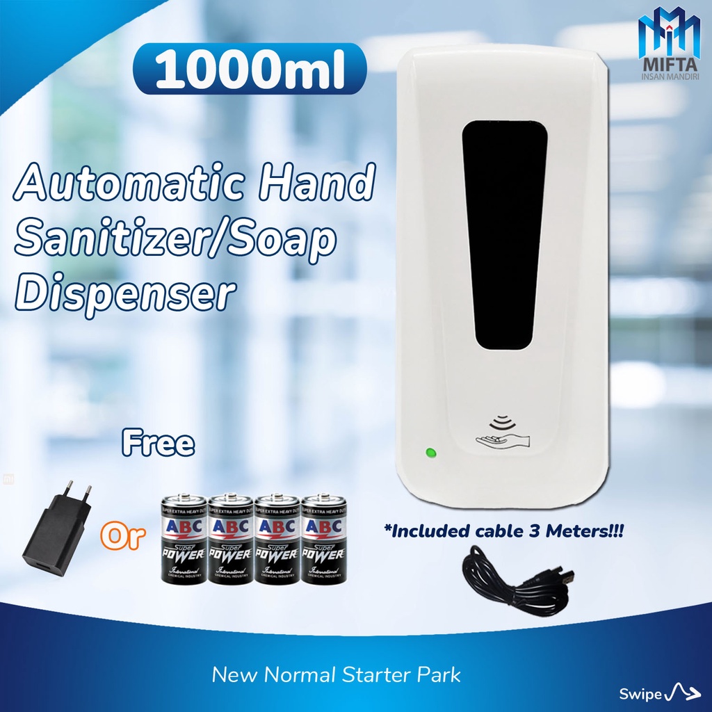 HAND SANITIZER OTOMATIS / DISPENSER SABUN OTOMATIS / SOAP DISPENSER
