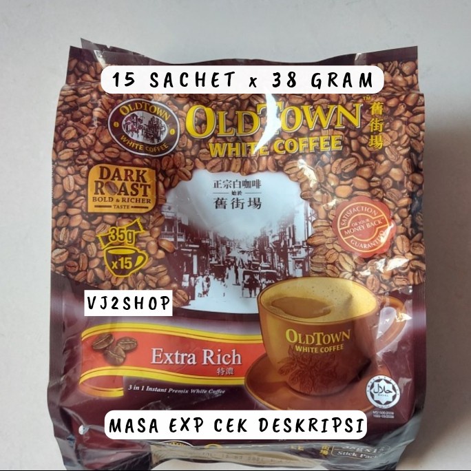 

OLD TOWN WHITE COFFEE EXTRA RICH OLDTOWN WHITE COFFEE EXTRA KAW