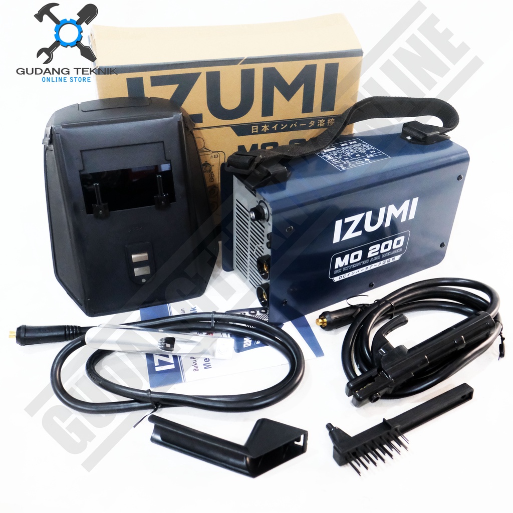 Mesin Las DC ARC IZUMI MO 200 / Mesin Inverter Trafo Travo Las MO-200 IZUMI - Inverter Welding IZUMI