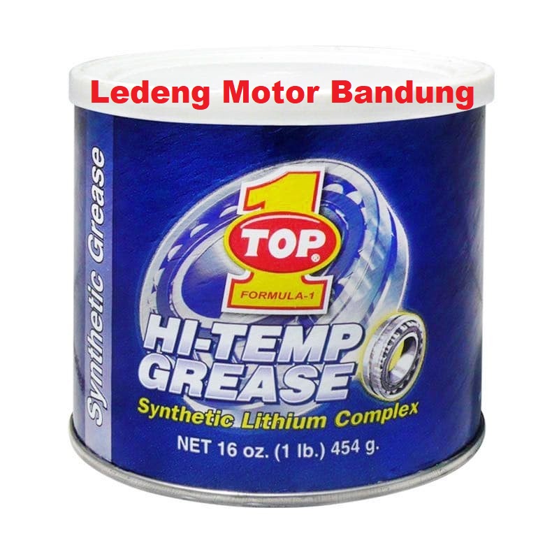 Top 1 Gemuk High Temp Grease 454gr Stempet Anti Leleh Tahan Panas Api