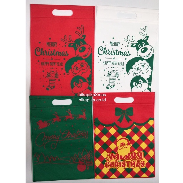 Kantong Plastik Natal / Goodie Bag Christmas