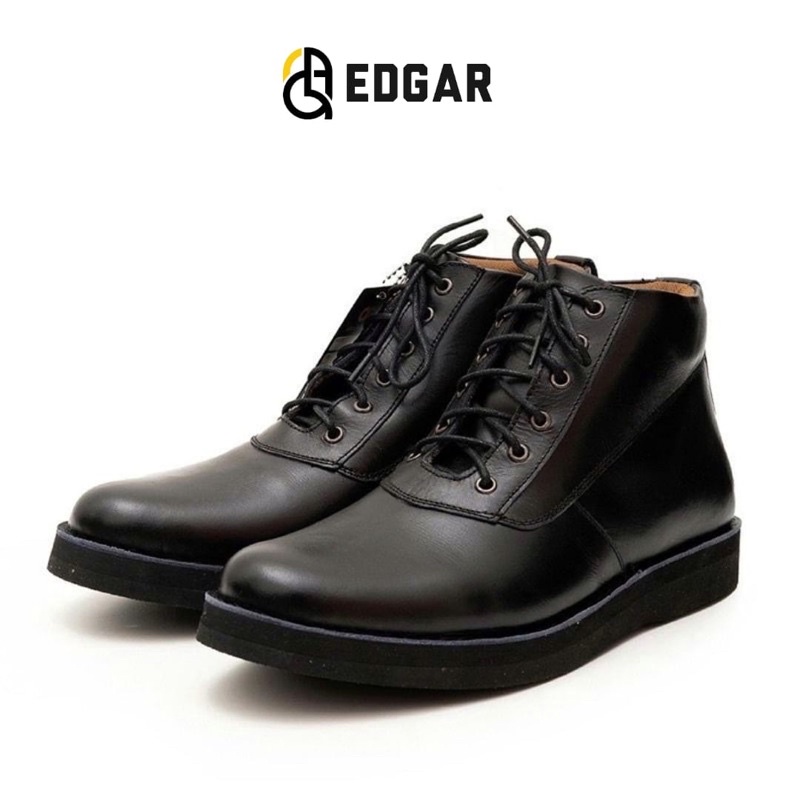 OC-EDGAR SEPATU BOOT PRIA KULIT ASLI BEST QUALITY READY