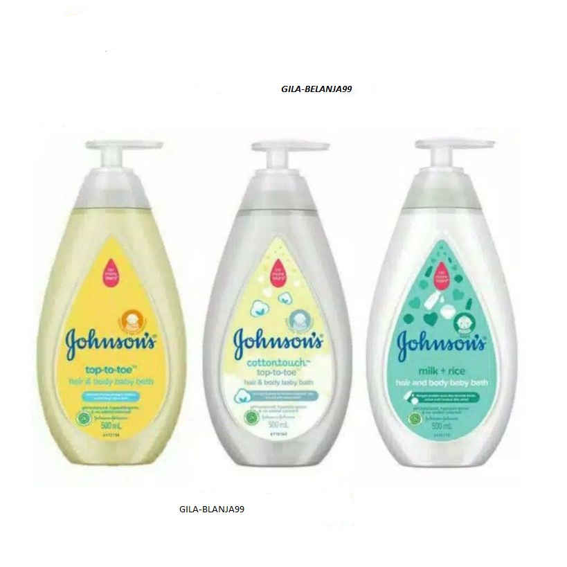 Johnson's hair&amp;baby bath 500ml