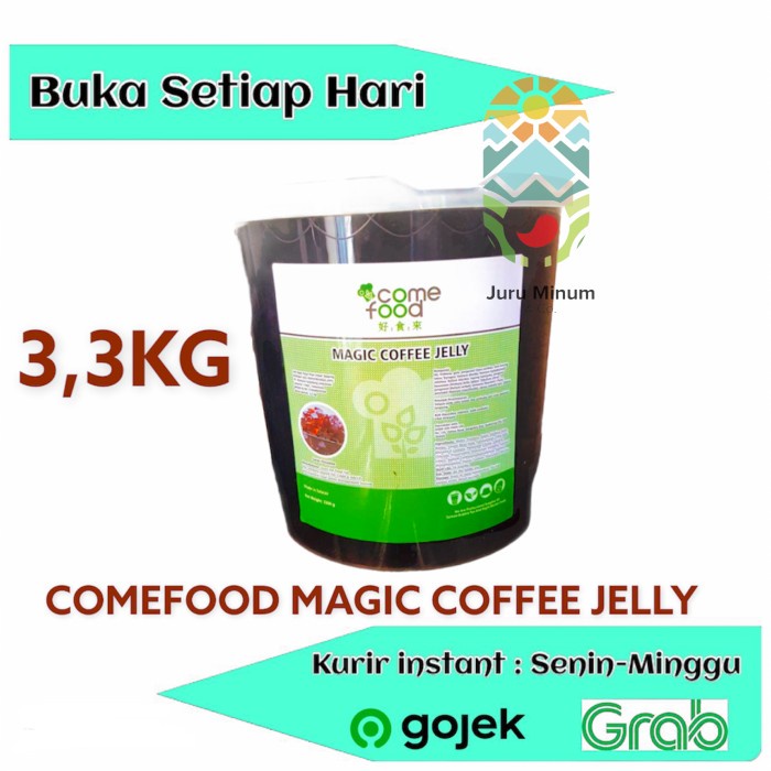 

Tokopratiwiw - Comefood Coffee Jelly Come Food / Kopi Jeli Topping Minuman
