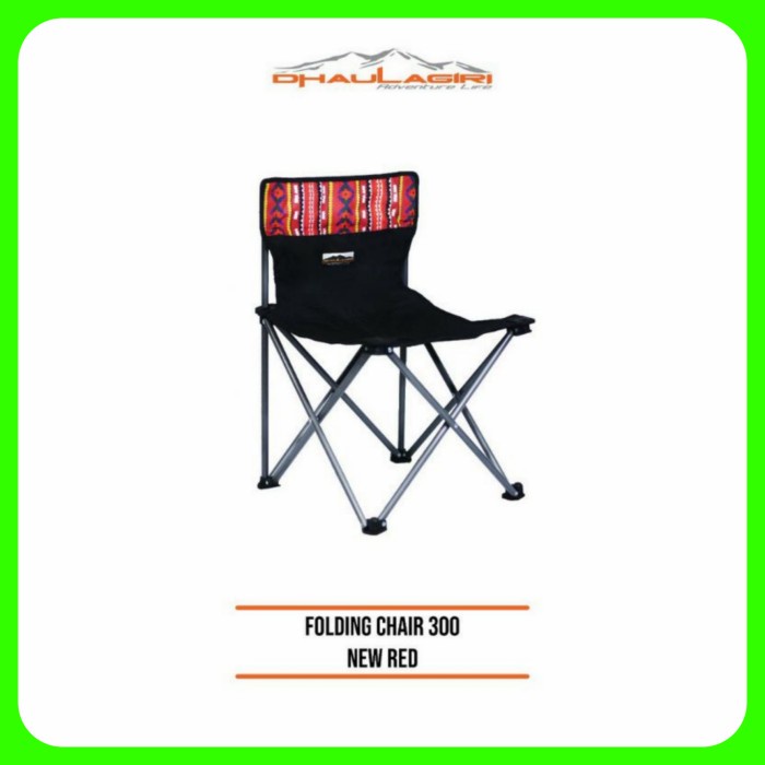 Tenda Camping Kursi Lipat Camping Mancing Folding Chair Dhaulagiri 300