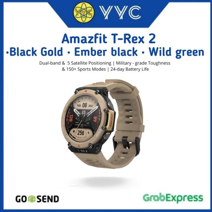 Amazfit T-Rex 2 Smartwatch Military-Grade | Original Baru