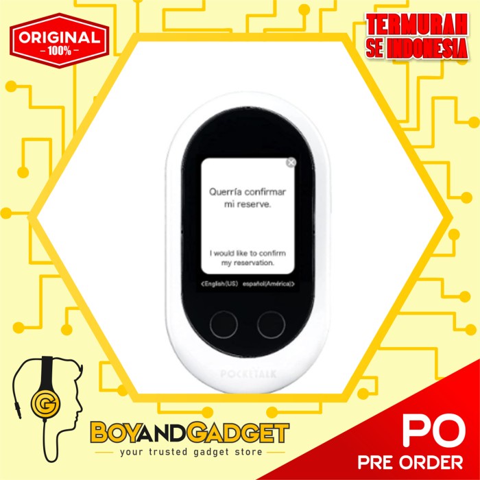 

Pocketalk Classic Language Translator Device