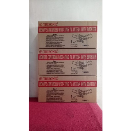 antena luar trisonic T 850 booster antena outdoor trisonic T850 antena tv booster antena luar remote antena tv renmote booster
