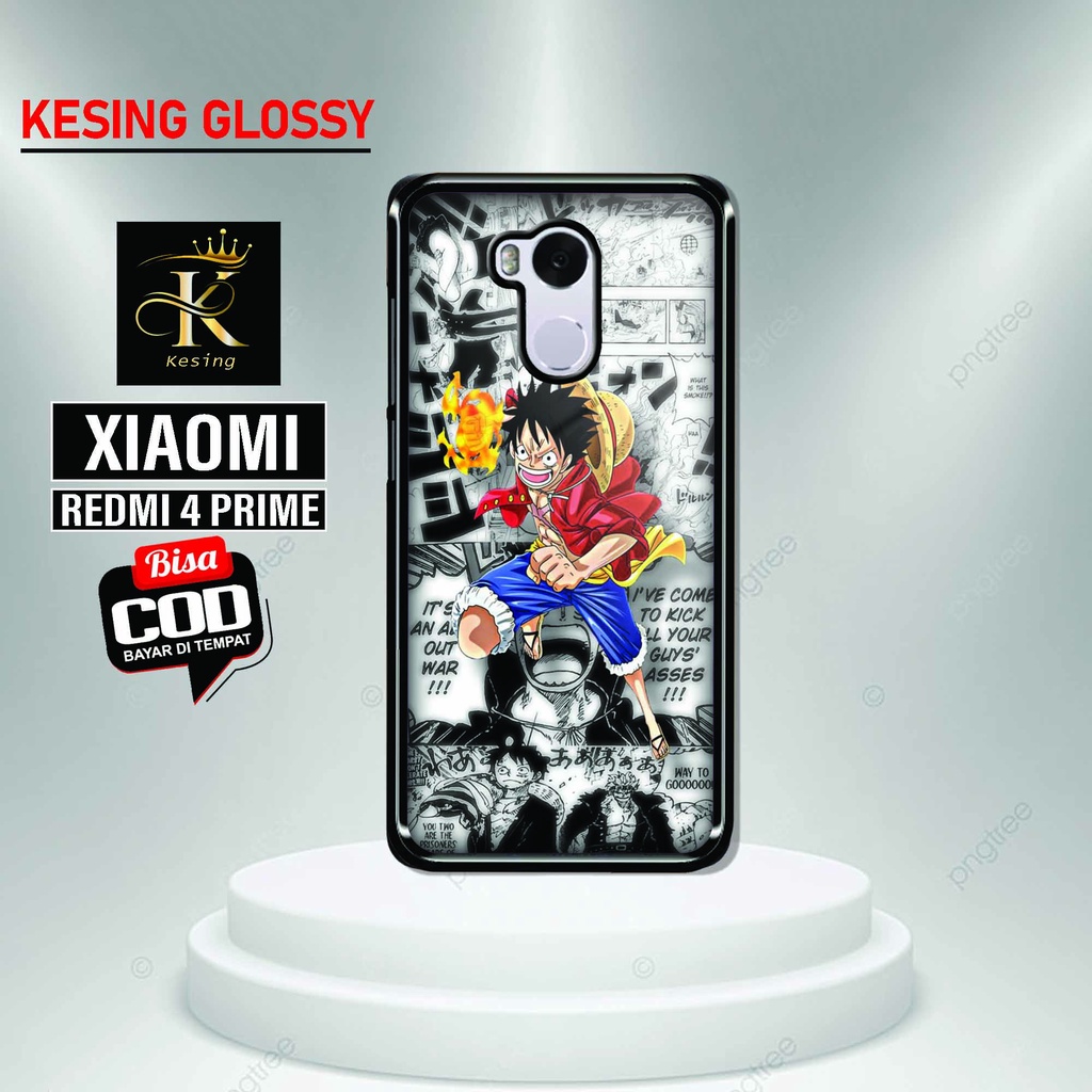 Case Redmi 4 Prime - Case Redmi 4 Prime Terbaru - Hardcase Glossy - Softcase Kaca - Case Redmi 4 Pri