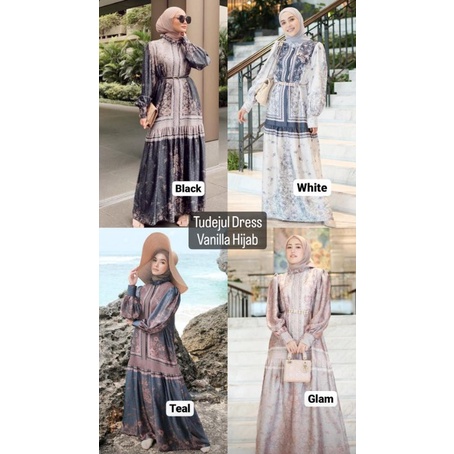 TUDEJUL CHARM DRESS BY VANILLA HIJAB