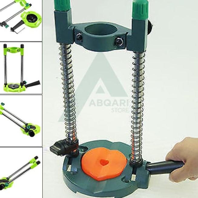 dudukan bor / drill stand / stand bor tangan