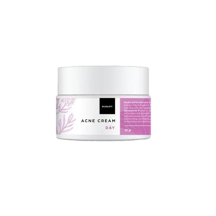 Scarlett Whitening Acne Day Cream <100% ORI> Scarlett body lotion Scarlett cream Scarlett Serum