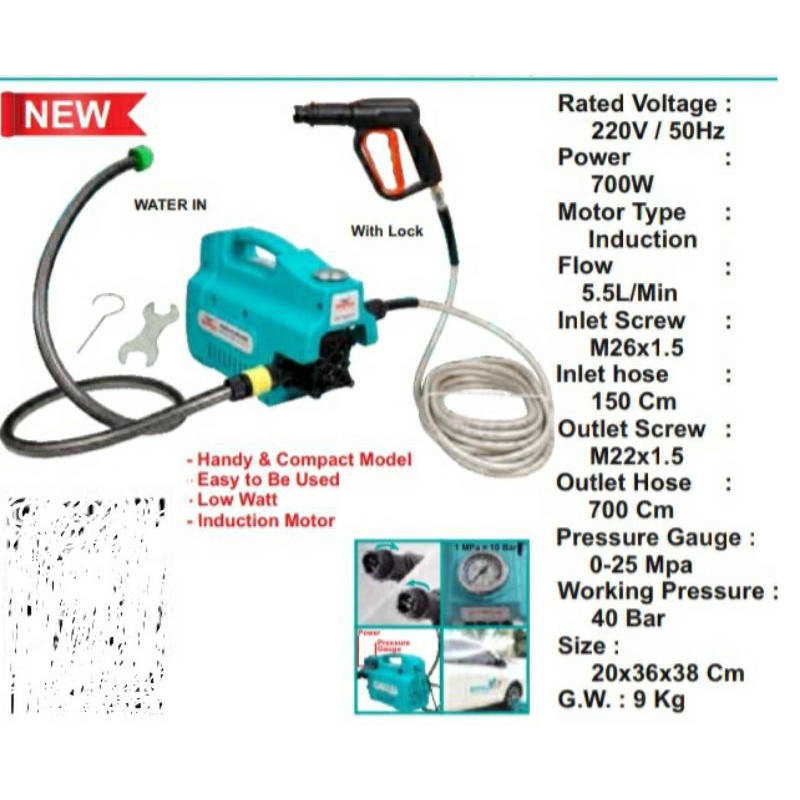 Jet Cleaner Low Watt WIPRO