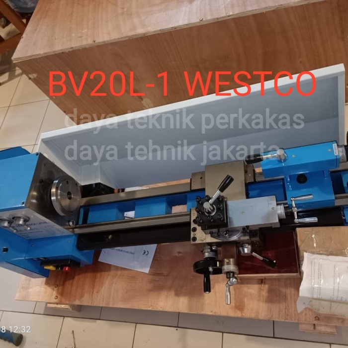 WESTCO BV 20L-1 BUBUT BESI - mesin bubut bv 20l-1 westco - mesin bubut