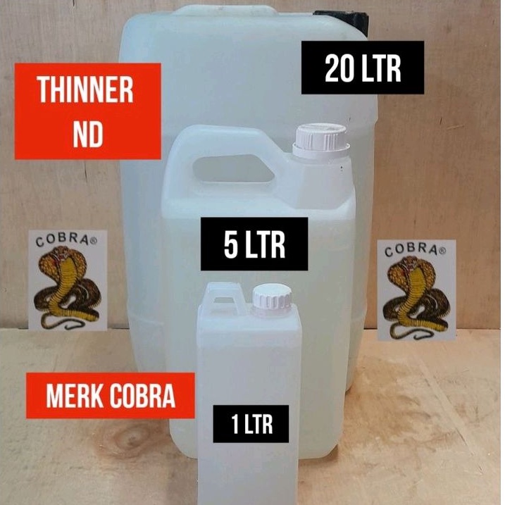 Thinner ND 1 liter Cobra  / Thinner ND Cobra Eceran Per 1 Liter
