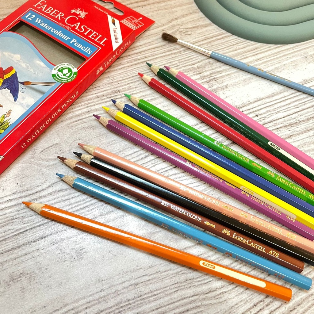 

PENSIL WARNA FABER CASTELL ISI 12 PCS LENGKAP ALAT TULIS BEST QUALITY