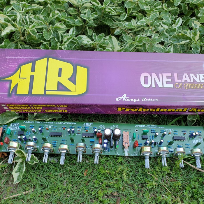 kit audio prosesor subwofer frequrncy by hrj
