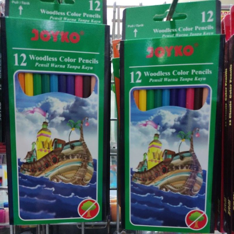 

Pensil warna joyko 12 panjang cp-103
