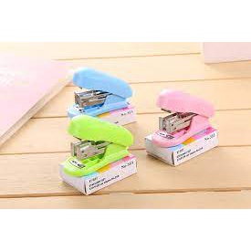 Staples Stapler Mini Kecil Unik Lucu Bonus isi ATK Unik Lucu Set Staples