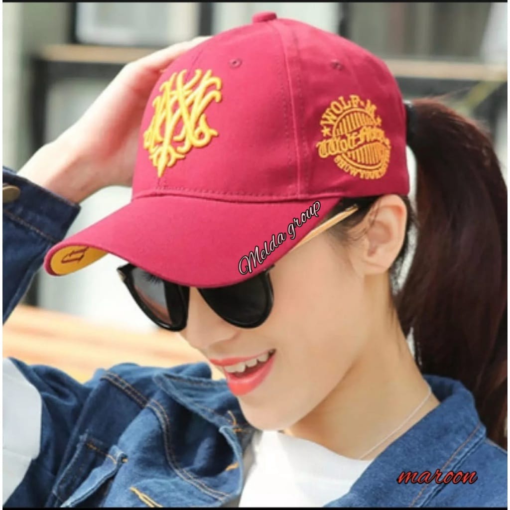 COD-Topi baseball pria dan wanita terbaru/topi distro cewek cowok remaja keren/topi distro termurah kualitas import