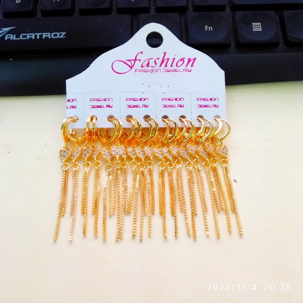 AV162 Grosir Anting Juray Dewasa Berbagai Motif