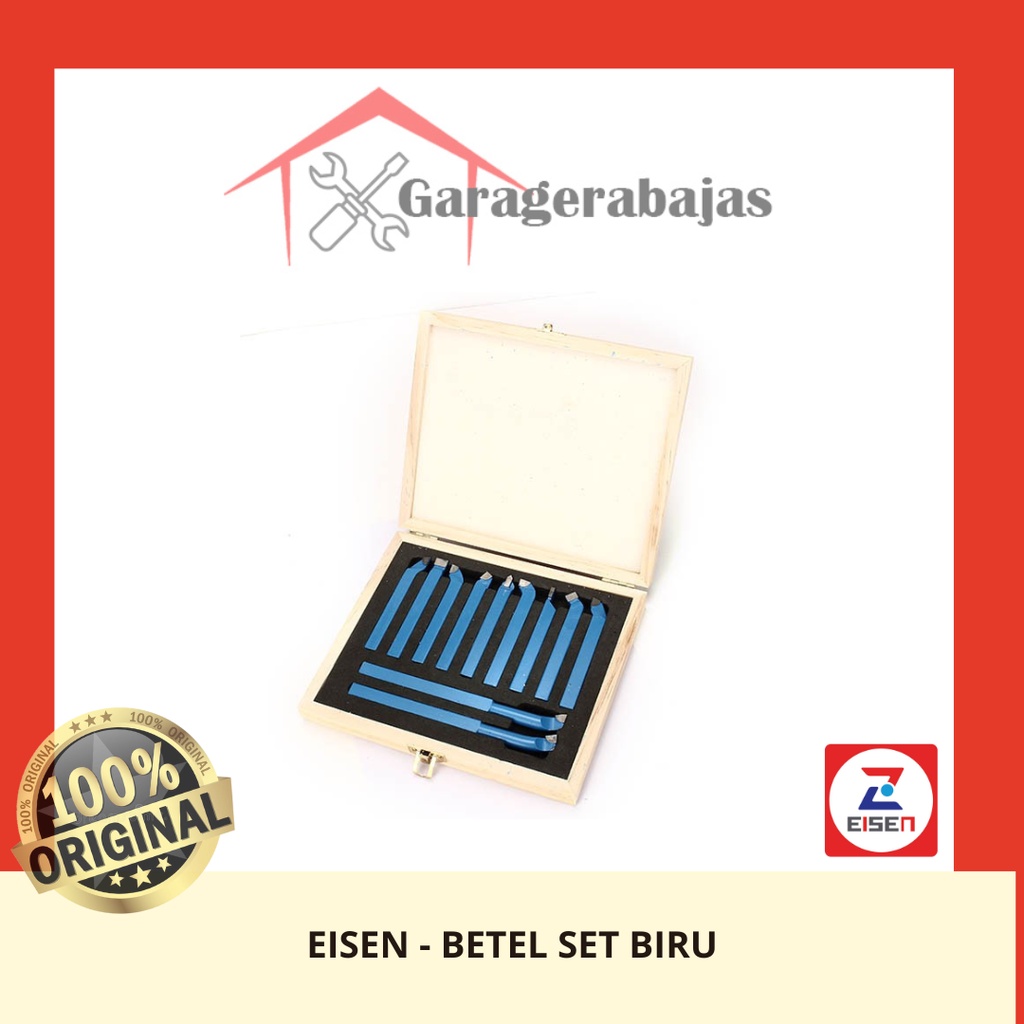 EISEN - Betel Set Biru Isi 11 Pcs