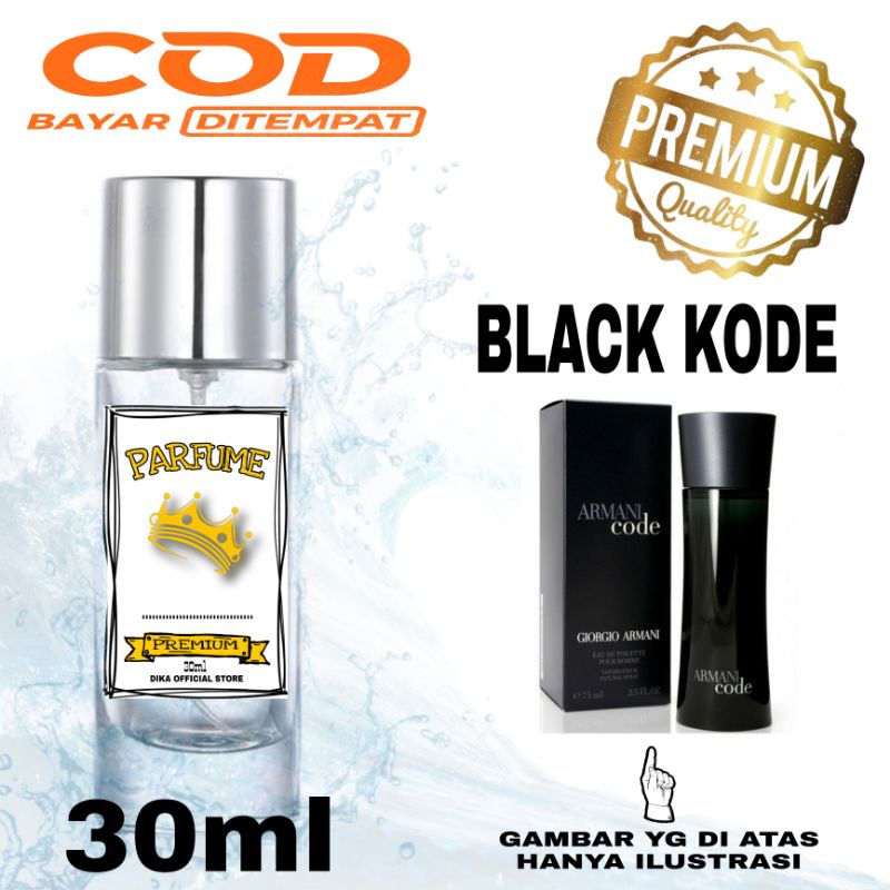 PARFUME SPREI 30ML BLACK KODE (QUALITY PREMIUM)