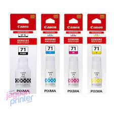 Tinta Canon 71 black, cyan, yellow, magenta