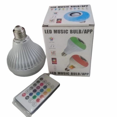 ARASHI Lampu LED Music Bluetooth+Speaker+Remote+Colorful LED